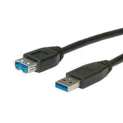ROLINE Câble USB 3.0 Type A-A, M/F 1,8 m
