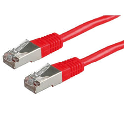 Value Câble patch S/FTP (PiMF) confectionné, Cat.6 rouge 7,0 m