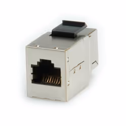 ROLINE Coupleur Keystone RJ-45 blindé, Cat. 6A