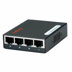 ROLINE Switch Gigabit Ethernet, Pocket, 4 ports