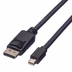 ROLINE 11.04.5638, 1,5 m, DisplayPort, Mini DisplayPort, Mâle, Mâle, 1920 x 1200 pixels