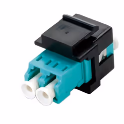 ROLINE Raccord optique LC/LC duplex multimode, Keystone, OM3