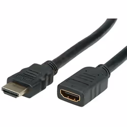 Value Câble HDMI High Speed avec Ethernet M/F 3,0m, 3 m, HDMI Type A (Standard), HDMI Type A (Standard), 1920 x 1080 pixels, ...