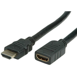 Value Câble HDMI High Speed avec Ethernet M/F 3,0m