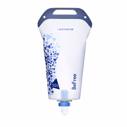 Katadyn BeFree, 3 L, Blanc, Bleu, 2 l/min, 230 mm, 75 mm, 447 mm