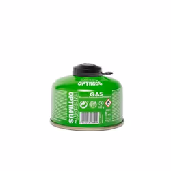 Optimus 8018640, Bouteille à carburant, Aluminium, Vert, 183 g, 9 cm, 75 mm
