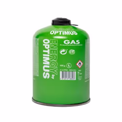 Optimus 8018642, Bouteille à carburant, Aluminium, Vert, 621 g, 11 cm, 140 mm