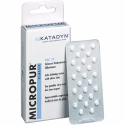 Comprimés antibactériens Katadyn Micropur Classic MC 1T - Purificateur deau - 100 comprimés