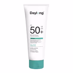 Daylong Sensitive Gel-Creme SPF 50+, 200 ml, Gel de protection solaire, Visage et corps, Tube, Matifiant, Protection, Peau gr ...