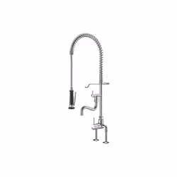 • Matériau : laiton• Surface : chromée • Bec orientable : 160° • Ressort de suspension en inox• Embout brise-jet • Douchette  ...
