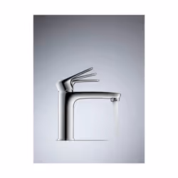 Duravit B.1 1 x Mitigeur monocommande pour lavabo système de mélange en céramique saillie 101 mm tuyaux de raccordement flexi ...
