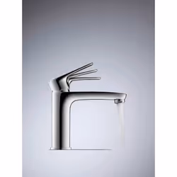 Duravit B.1 1 x Mitigeur monocommande pour lavabo système de mélange en céramique saillie 101 mm tuyaux de raccordement flexi ...