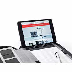 Dufco 48-2016.000 étui pour tablette 10" Folio porte carte Gris