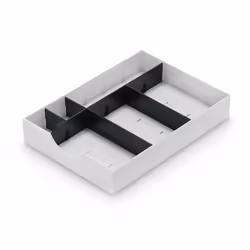 Styro 268-405.05, Polystyrène, Noir, Blanc, A4, 1 tiroir(s), Suisse, 230 mm