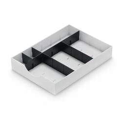 Styro 268-405.05 bac de rangement de bureau Polystyrène Noir, Blanc