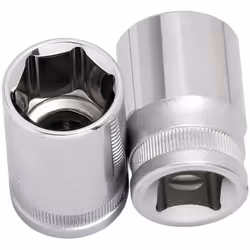 Caractéristiques :Clé à douille hexagonale extérieure 1/2''Chrome-vanadiumChromé et poli Caractéristiques techniques: Ligne d ...