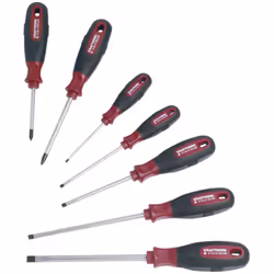 Caractéristiques :Kraftwerk 4161 Jeu de tournevis Ergokraft PZ 7 piècesComposé de 5 tournevis à fente et de 2 tournevis cruci ...