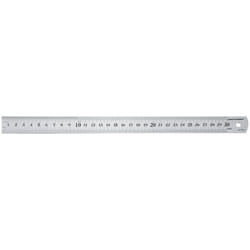 KRAFTWERK 2976 règle Règle de bureau 300 mm Acier Acier inoxydable