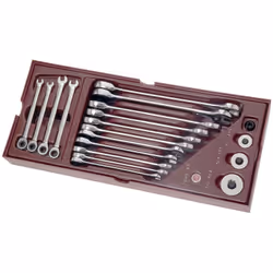KRAFTWERK 4900-17B, 5.5,6,7,8,9,10,11,12,13,14,15,16,17,18,19 mm, Acier inoxydable
