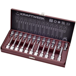 TX-Bit clé à douille, 1/2', 23 pièces - Kraftwerk