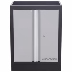KRAFTWERK 3964-03, Gris, 1 étagères, Universel, 2 portes(s), Porte à charnière, 680 mm