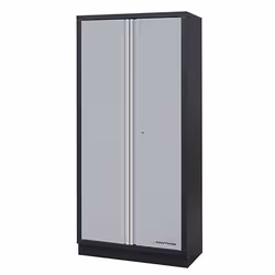 KRAFTWERK 3964D, Support/rack rigide perforé de support d'outils, Acier, Noir, Acier inoxydable, 915 mm, 458 mm, 2000 mm