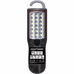 Lampe à LED COMPACT 250, rechargeable Caractéristiques : 3 h durée de service 3.5 h durée de charge Avec aimant puissant à l' ...