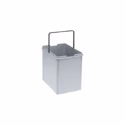 Franke Waste bin, 18 L, Rectangulaire, Plastique, Gris, 310 mm, 220 mm