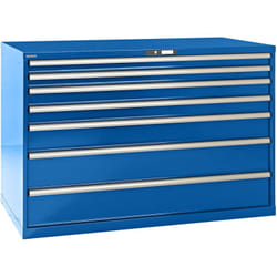 Certeo - lista, Armoire à tiroirs en tôle d'acier, h x l 1000 x 1431 mm