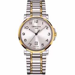 Montre - CERTINA - DS Caimano - Quartz Analogique - Acier Inoxydable - Étanchéité 10 Atm