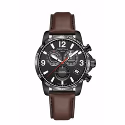 Montre - Certina - Ds Podium Chrono - Quartz - Noir - Acier - 10 Atm