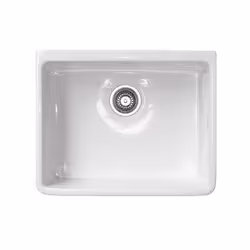 Franke BAK 710, Vitrocéramique, Blanc, 1 bols, 545 x 410 mm, 20 cm, 595 mm