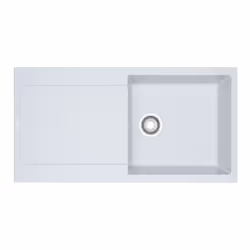 Franke MRG 611-97, Fragranite, Blanc, 1 bols, 450 x 425 mm, 20 cm, 970 mm