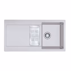 Franke Maris, Fragranite, Platine, 2 bols, 350 x 425 mm, 20 cm, 160 x 302 mm