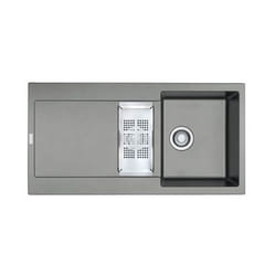 Franke - vier maris fraganit mrg 651 - Stone (Sous-meuble 60 cm) 970 x 500 mm - réversible