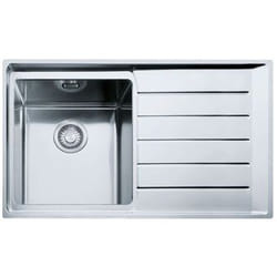 Franke Neptun Plus NPX 611 Evier à poser Rectangulaire Acier inoxydable