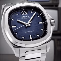 MIDO Multifort TV Big Date Montre bracelet Mâle Quartz automatique (cinétique) Acier inoxydable - Vue supplémentaire 4