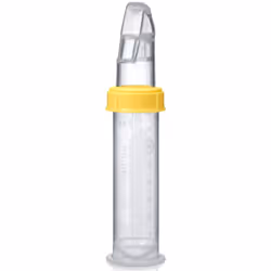 Si votre bébé a un problème de succion, un biberon avec une tétine en silicone souple en forme de petite cuillère l’aidera ce ...