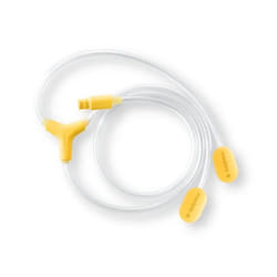 Medela 7612367086691 accessoire de tire-lait Tuyau Transparent, Jaune 1 pièce(s)