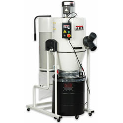 Aspirateur à copeaux bois cyclonique 2159 m³/h 1,5 kW 2 Ch 230V Jet JCDC-20-M