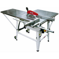 Scie circulaire de chantier hauteur de coupe 90 mm 1,6 kW 230V avec lame de scie circulaire dia. 315 mm JET JTS-315SP-M