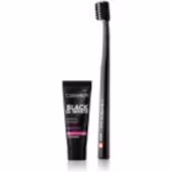 Rien n’est plus beau que des dents blanches et saines. Le coffret cosmétique Curaprox Black is White vous offre les soins néc ...