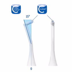 Curaprox Single Duo 2 pièce(s) Blanc