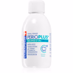 Offrez le meilleur à vos dents. Le bain de bouche Curaprox Perio Plus+ Balance CHX 0.05 contient de la chlorhexidine concentr ...