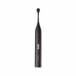 Curaprox Black is White Hydrosonic, Adulte, Brosse à dents à ultrasons, Soin quotidien, Noir, 44000 mouvements par minute, 84 ...