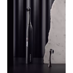 Curaprox Black is White Hydrosonic Adulte Brosse à dents à ultrasons Noir - Vue supplémentaire 6