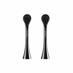 Curaprox Black is White Carbon Duo, 2 pièce(s), Noir, Suisse, Curaprox Black is White & Hydrosonic, Boîte