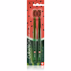 La brosse à dents Curaprox CS 5460 Watermelon Edition maintient la santé et la beauté de vos dents. Elle élimine efficacement ...