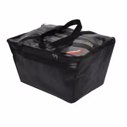 Sacoche de porte-bagages vélo pour panier deluxe Pletscher - noir - TU
