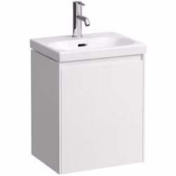 LAUFEN LANI 1 x meuble sous-lavabo largeur : 435mm, profondeur : 340mm, hauteur : 515mm 1 porte avec poignée intégrée, charni ...